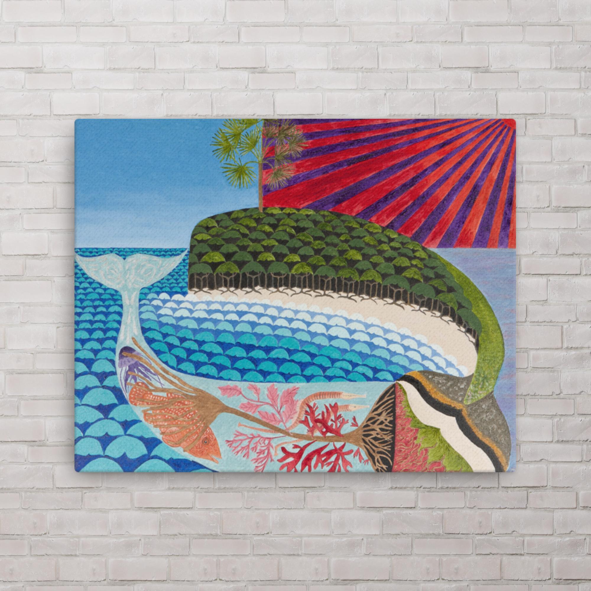 thin-canvas-in-16x20-front-63eeb674d583c.jpg landed stranded canvas print alan rayner occurrity