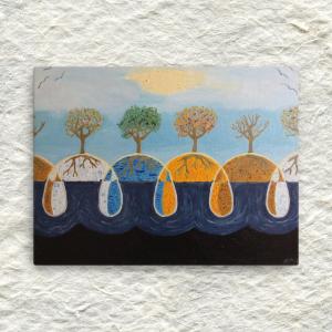 stitching in time canvas print alan rayner occurrity