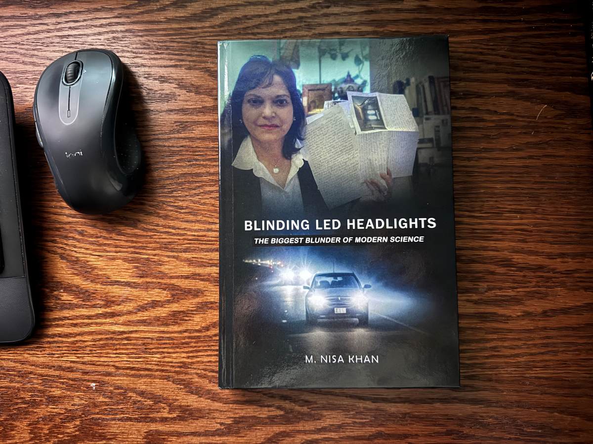 blinding led lights nisa khan