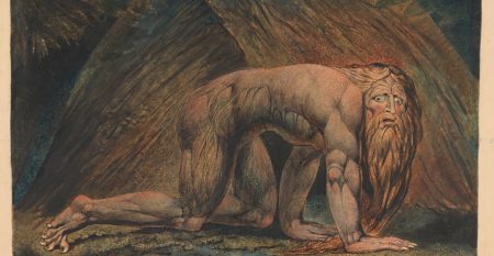 William Blake Nebuchadnezzar Circa 1800