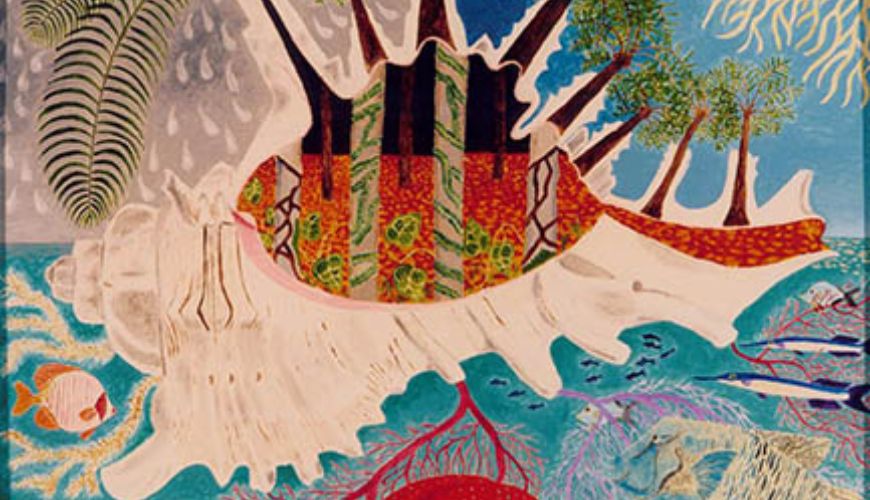 Alan Rayner Conch Quest Painting